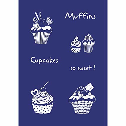 glasets screen stencil "cupcakes" 45080000