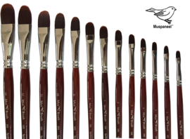 Mus-brush serie 101 Kattentong No. 1 -  LANGE STEEL  p/st