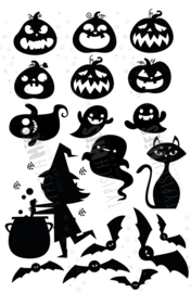 Raamstickerset Halloween