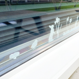Raamsticker Lente