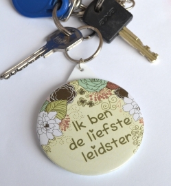 Sleutelhanger voor de leidster