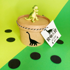 Traktatie label - dino (printable)