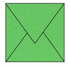 envelop groen