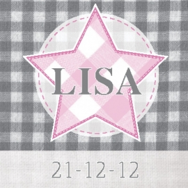 Geboortekaartje Liza