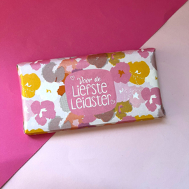 Tony Chocolonely wikkel voor de liefste leidster