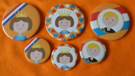 Koninginnedag button