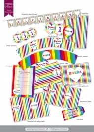 Printable regenboog