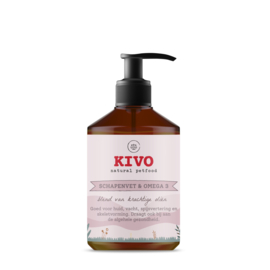 KIVO Schapenvetolie en omega 3   500 ml