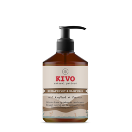 KIVO Schapenvetolie met knoflook en zeewier 500 ml