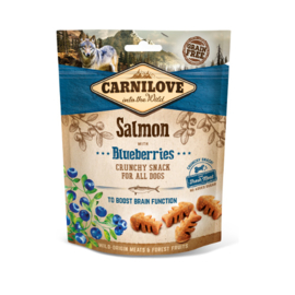Carnilove Crunchy Salmon & Blueberries 200 gram