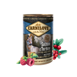 Carnilove Salmon & Turkey blik 400 gram