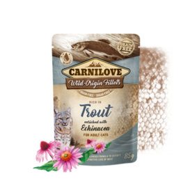 Carnilove Pouch - Trout with echinacea 85 gram