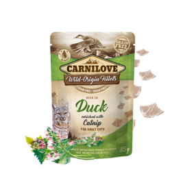 Carnilove Pouch - Duck with Catnip 85 gram