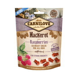 Carnilove Crunchy Mackerel & Raspberries 200 gram
