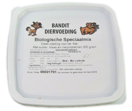 Bandit Kat Biologische mix voor suiker-, blaas- en nierproblemen 300 gram