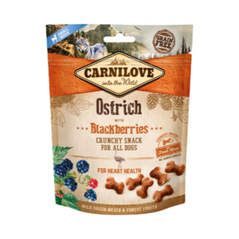 Carnilove Crunchy Ostrich & Black Berries 200 gram