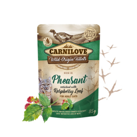 Carnilove Pouch -  Pheasant with Raspberryleaves 85 gram