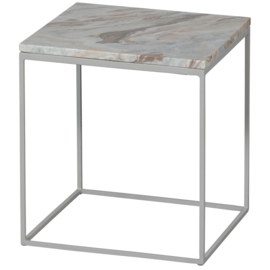 Bijzettafel Mellow marmer mist