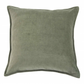 Kussen Velvet Army Green