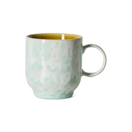Café mug Lotus 70s ceramics (half okt)