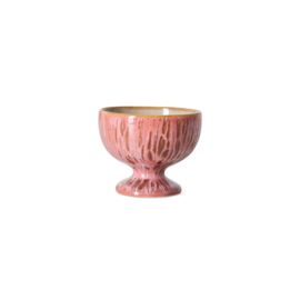 Small coupe Rhubarb70s ceramics (begin nov)
