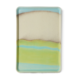 Large tray Glint 70s ceramics