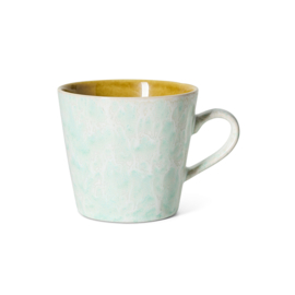 Cappuccino mug Lotus 70s ceramics (half okt)