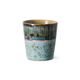 Coffee mug Birthstone 70s ceramics (half okt)