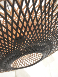 Kalimantan hang/wand/plafond lamp S zwart