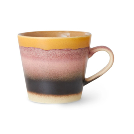 70s Cappuccino Mug Sunset