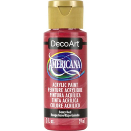 DecoArt Americana Acrylverf Berry Red