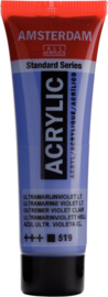Talens Amsterdam acrylverf 20ml 519 ultramarijnviolet licht