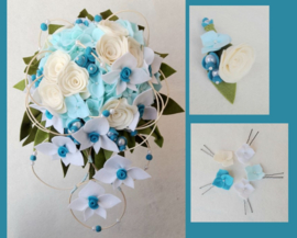 Boeket, corsage en haarspeldjes