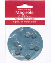 8 magneetjes extra strong