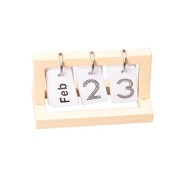 Miniatuur klapkalender