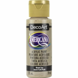 DecoArt Americana Acrylverf Khaki Tan
