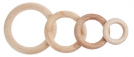Houten ring 3,5cm