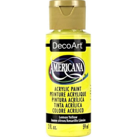 DecoArt Americana Acrylverf Lemon Yellow