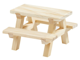 Picknicktafel 8x8x5.5cm