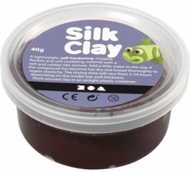 Silk Clay® 40 gr bruin