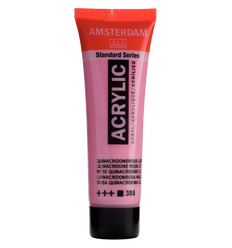 Talens Amsterdam acrylverf 20ml 385 quinac roze