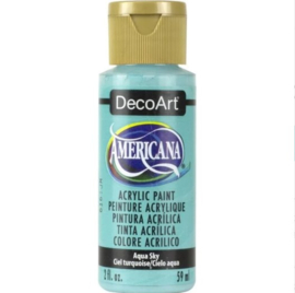 DecoArt Americana Acrylverf Aqua Sky