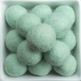 balletje 2 cm soft mint