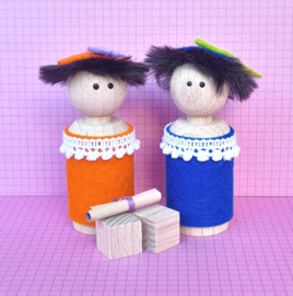Inpakpietjes met cadeautjes
