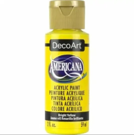 DecoArt Americana Acrylverf Bright Yellow DA227