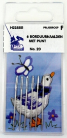 borduurnaalden nr 20 met punt