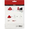 Mini creative kit 2 kerstkabouter hangers