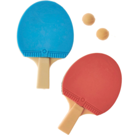 Miniatuur Tafeltennis set