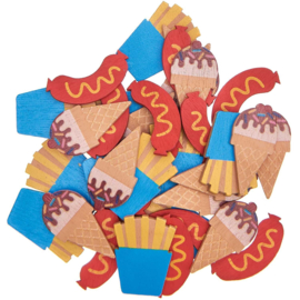 Houten Snackmix 36 stuks
