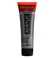 Talens Amsterdam acrylverf 20ml 710 neutraalgrijs